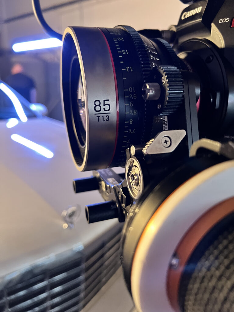 A 85mm lens
